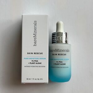 Bare Minerals SKIN RESCUE Pure Moisture Serum with 1% PGA and Plant Algae